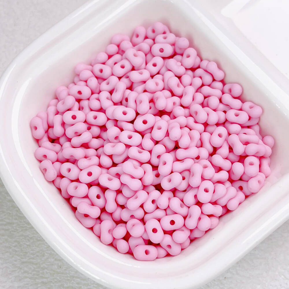 1000 Pieces Candy Color Acrylic Loose Beads for DIY Beaded Jewelry