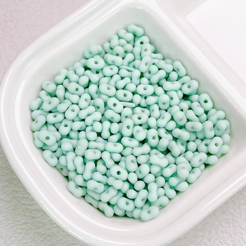 1000 Pieces Candy Color Acrylic Loose Beads for DIY Beaded Jewelry