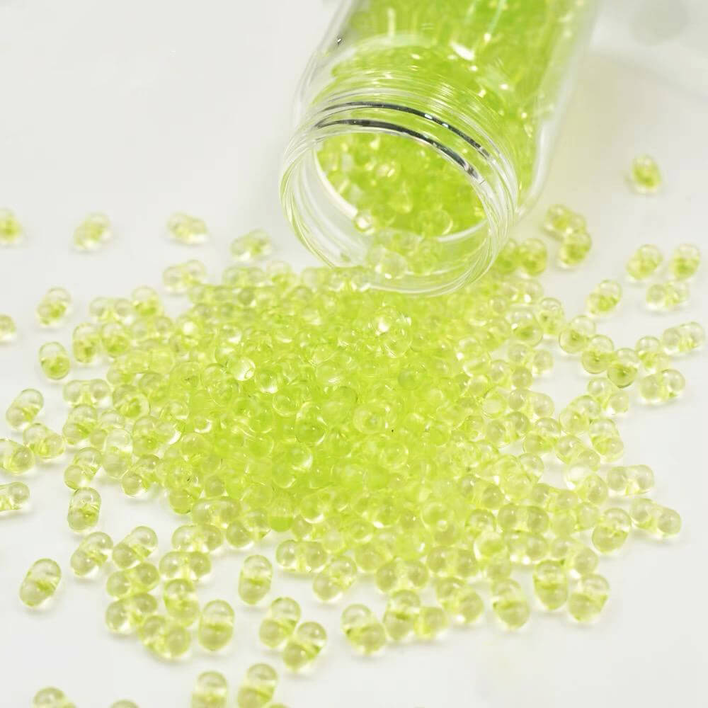1000 Pieces Clear Acrylic Loose Beads for DIY Beaded Jewelry