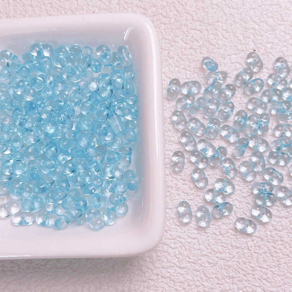 1000 Pieces Clear Acrylic Loose Beads for DIY Beaded Jewelry