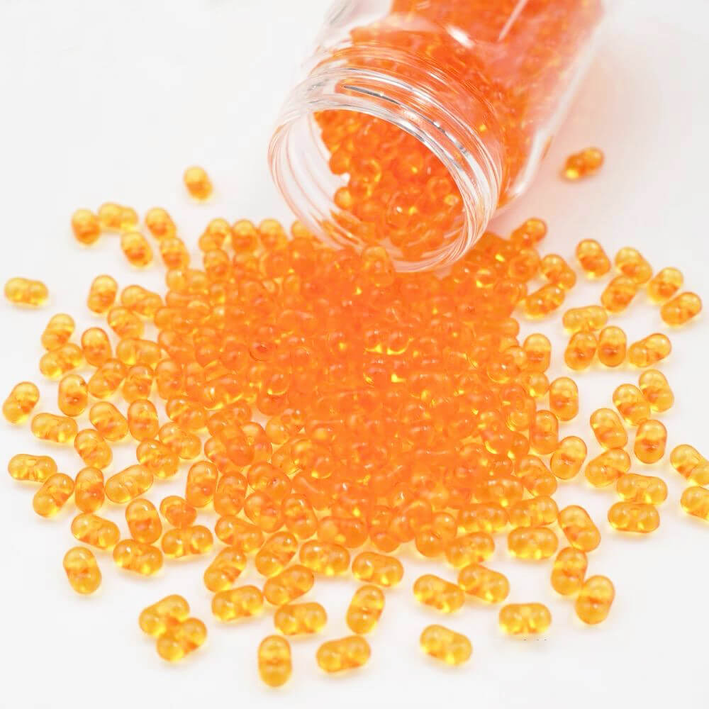 1000 Pieces Clear Acrylic Loose Beads for DIY Beaded Jewelry
