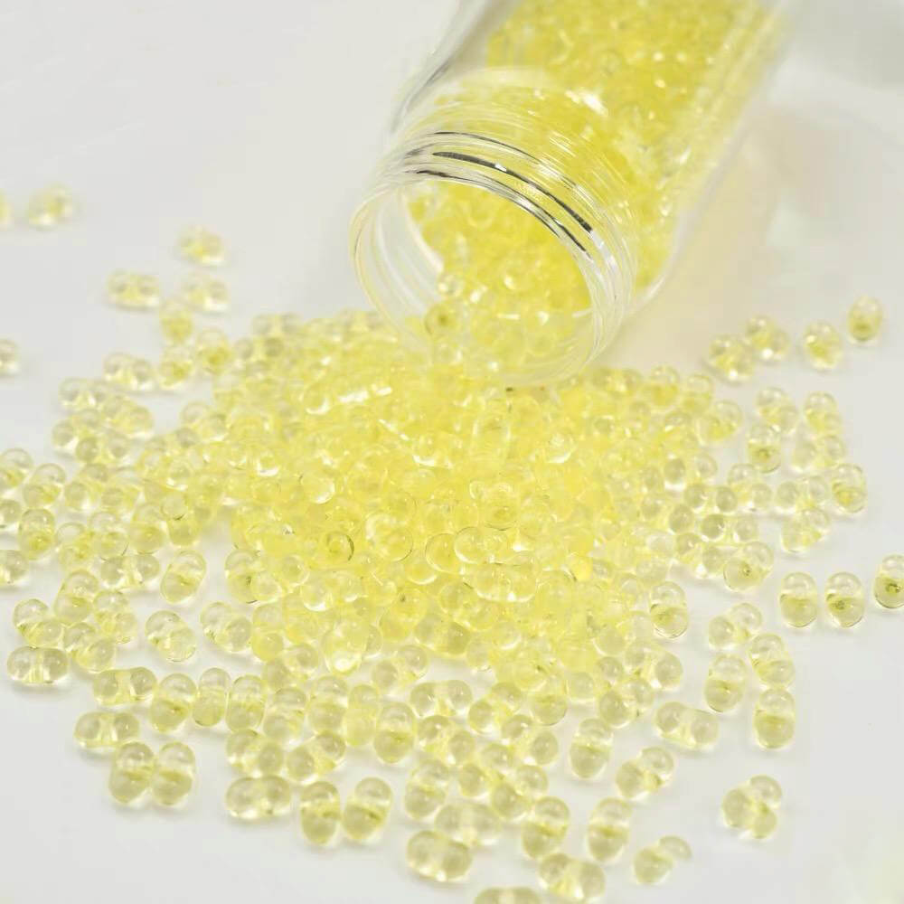 1000 Pieces Clear Acrylic Loose Beads for DIY Beaded Jewelry
