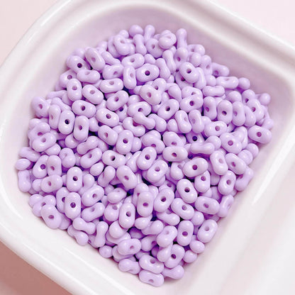 1000 Pieces Candy Color Acrylic Loose Beads for DIY Beaded Jewelry