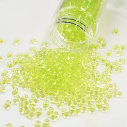 1000 Pieces Clear Acrylic Loose Beads for DIY Beaded Jewelry