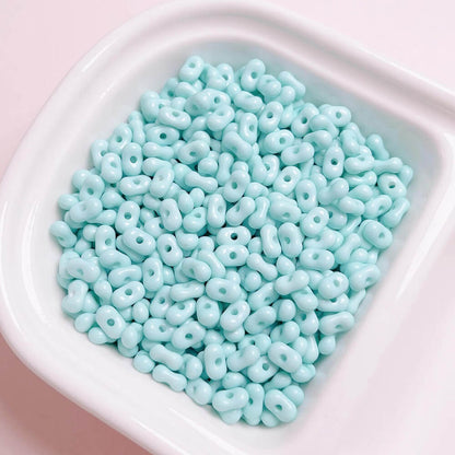 1000 Pieces Candy Color Acrylic Loose Beads for DIY Beaded Jewelry